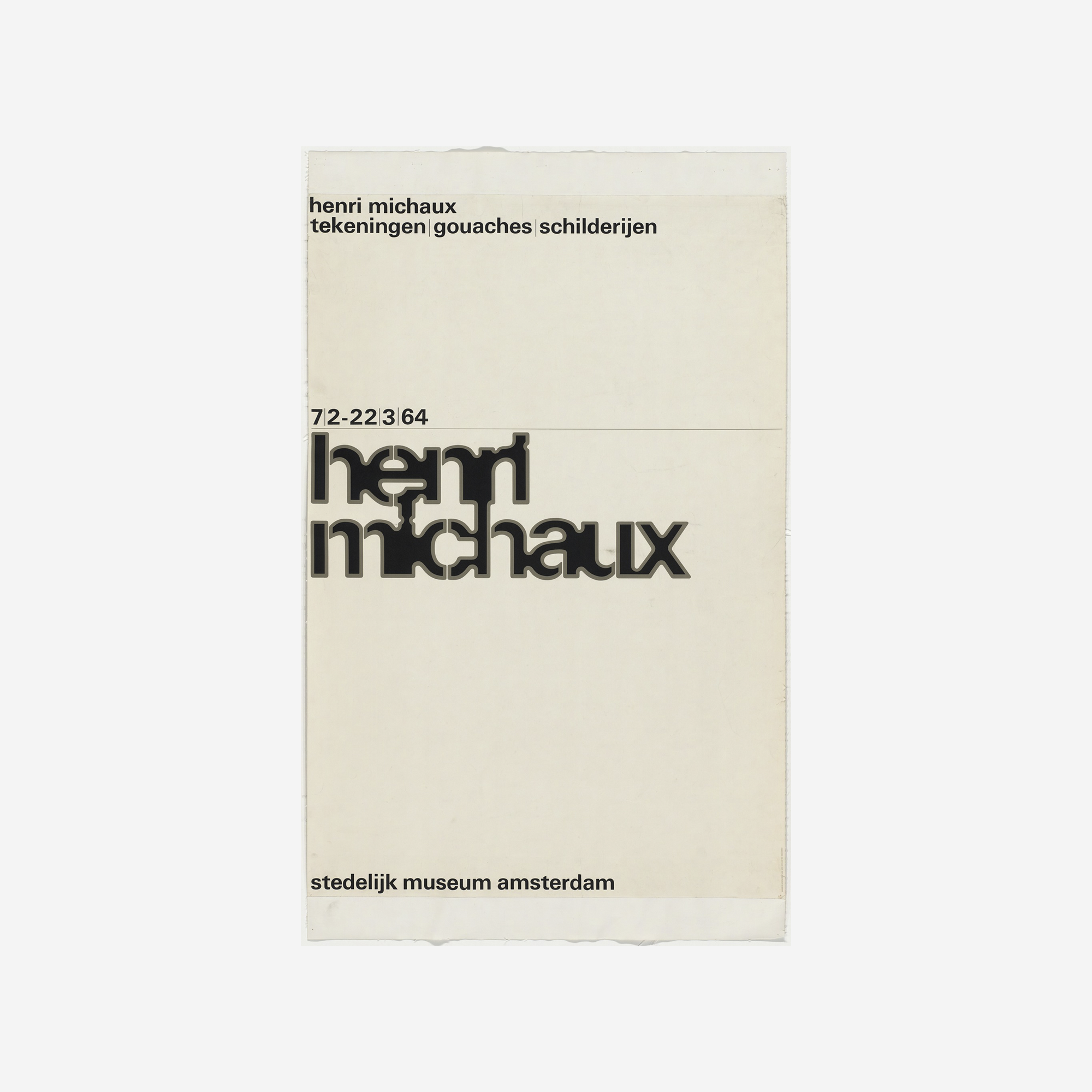 henri michaux, 1964